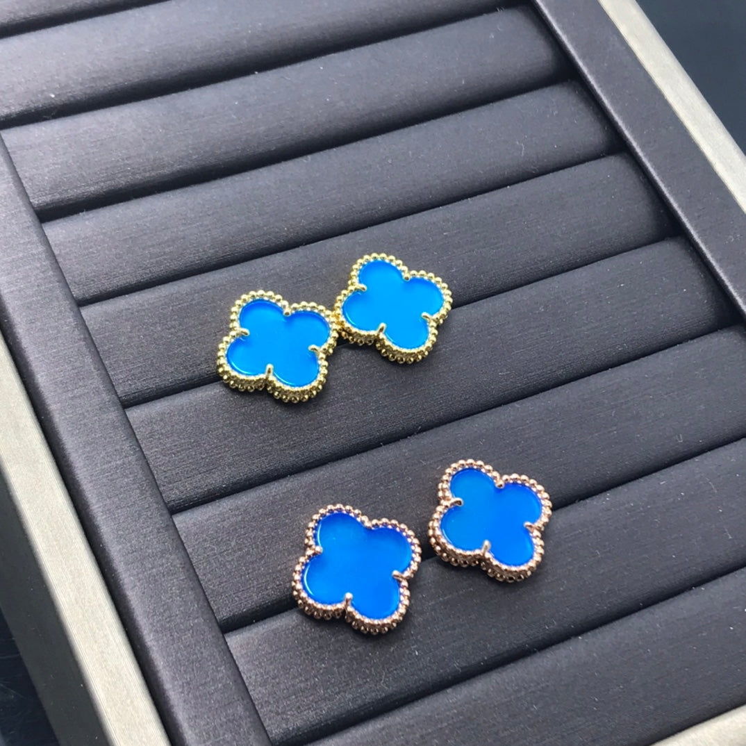 Van Cleef & Arpels CLOVER STUD EARRINGS