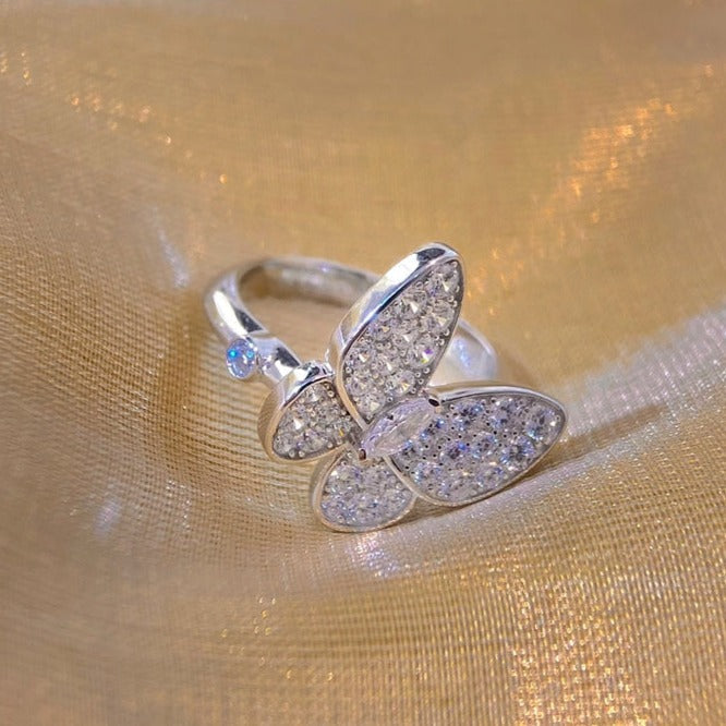 Van Cleef & Arpels BUTTERFLY DIAMOND RING
