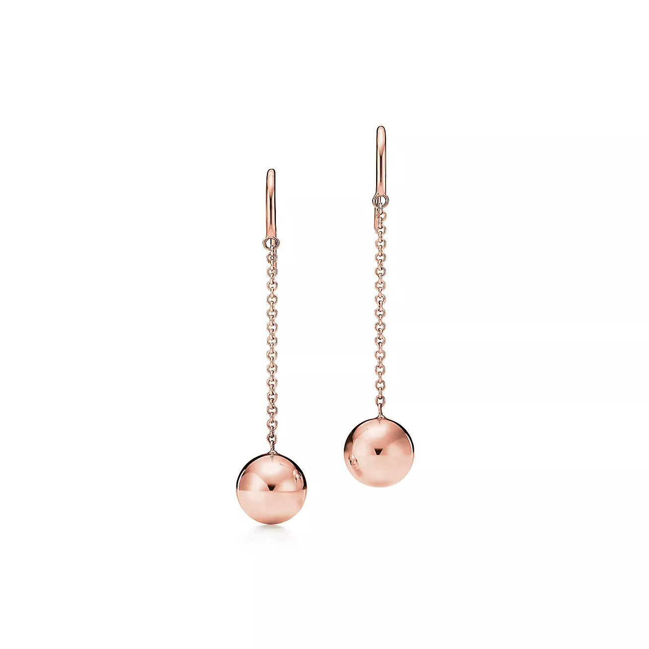 TIFFANY BALL HOOK EARRINGS