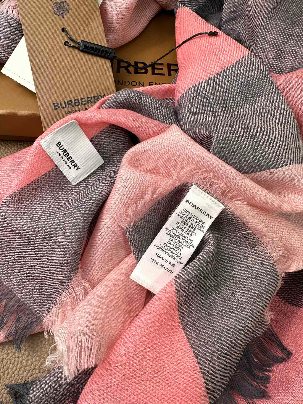 BBR SCARF 200 CM IN CASHMERE 474279